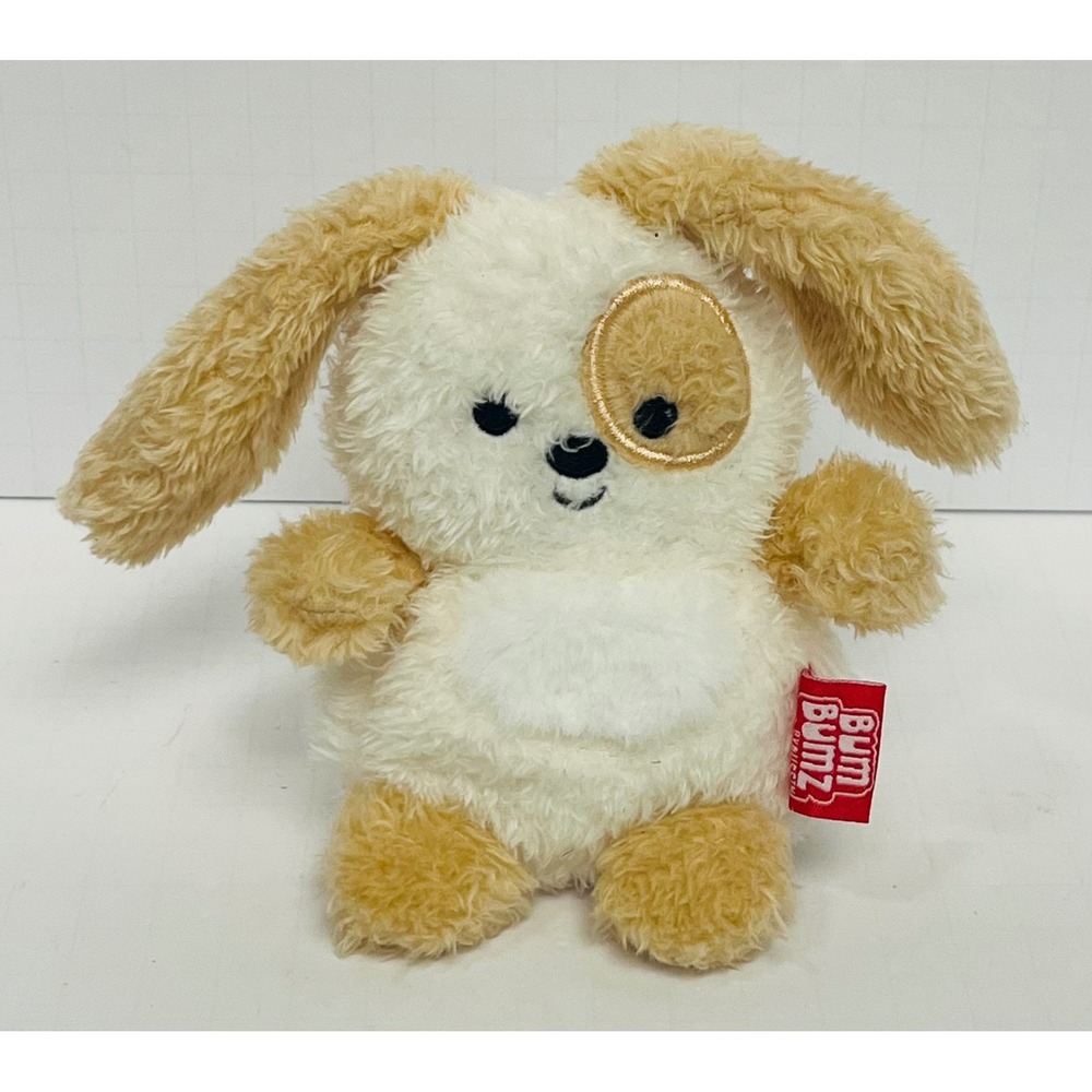 BumBumz by Russ Jazwares Beckham Bunny Plush Cream Tan Spotted 5" Sensory Toy